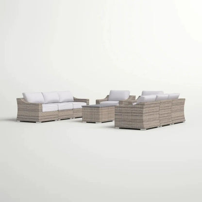 Outdoor Sofa Seating Group with Cushions