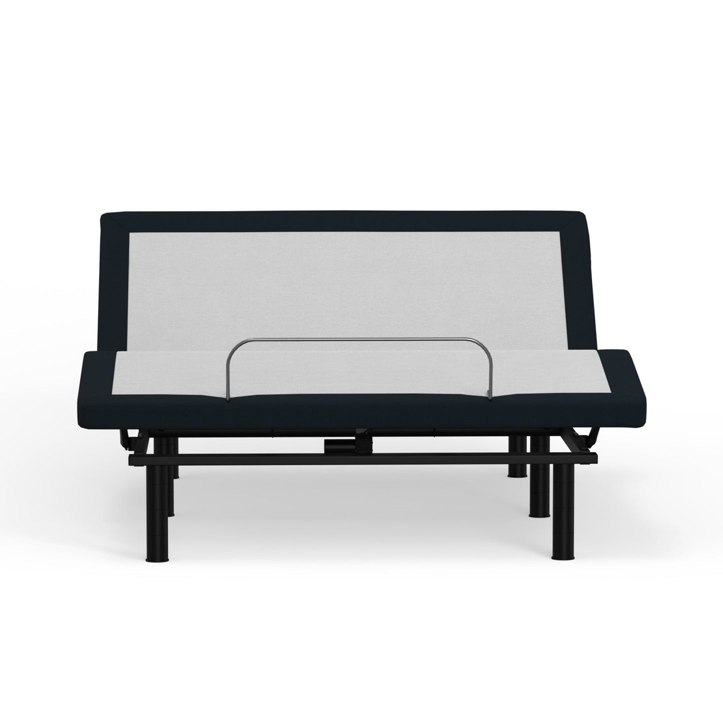 Model P2 Adjustable Base Full bed frame by HouseOfZazla with dark black frame on Tampa Home & Garden Store