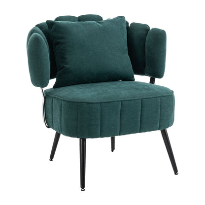 Decorative Chenille Tub Chair and Spring Seat