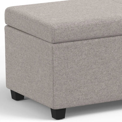 Avalon multifunctional storage ottoman, gray fabric, Unique Piece Furniture on Tampa Home & Garden Store
