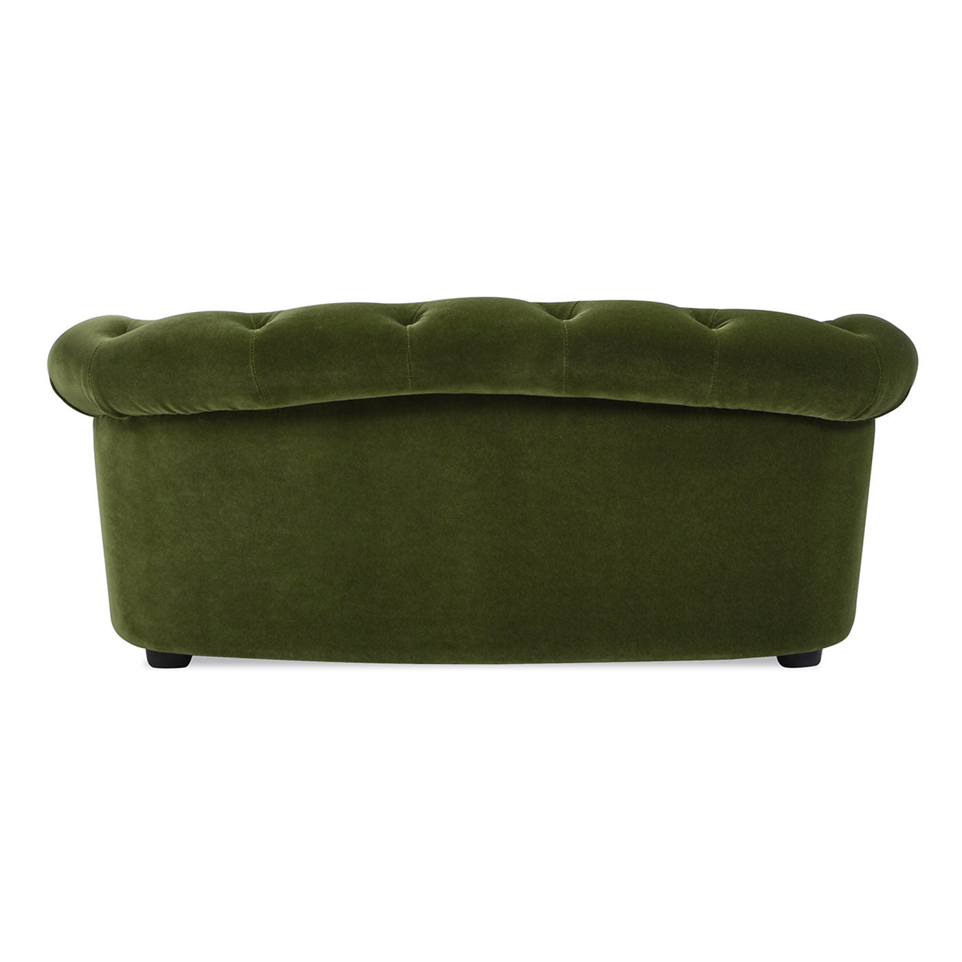 Kiki Chesterfield dog sofa bed medium in olive green velvet HouseOfZazla on Tampa Home & Garden Store