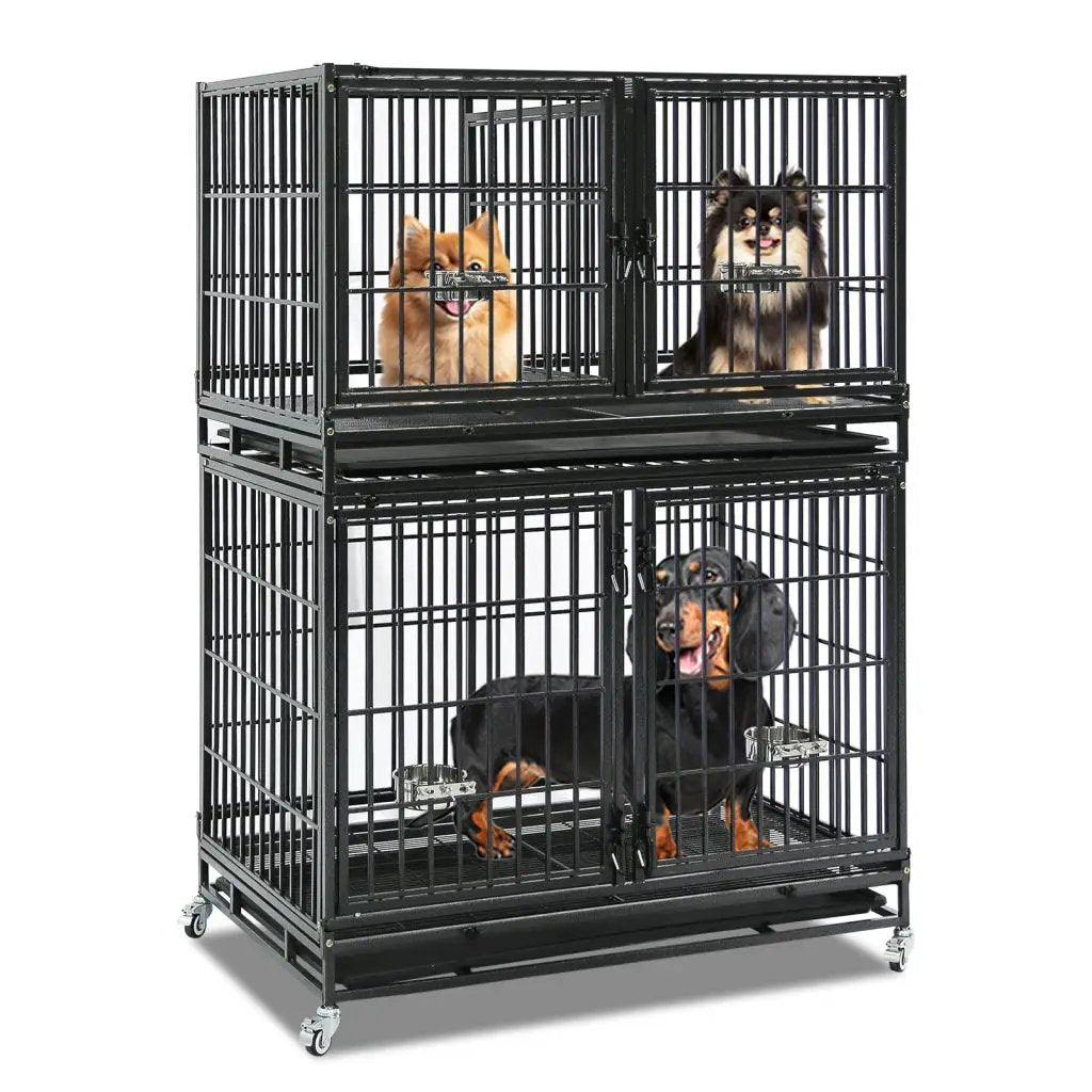 42" Collapsible Dog Crate 43ST - Tampa Home & Garden Store