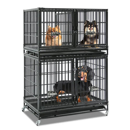 42" Collapsible Dog Crate 43ST - Tampa Home & Garden Store