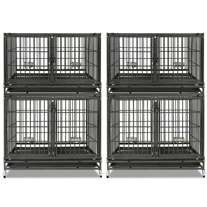 42" Collapsible Dog Crate 43ST - Tampa Home & Garden Store