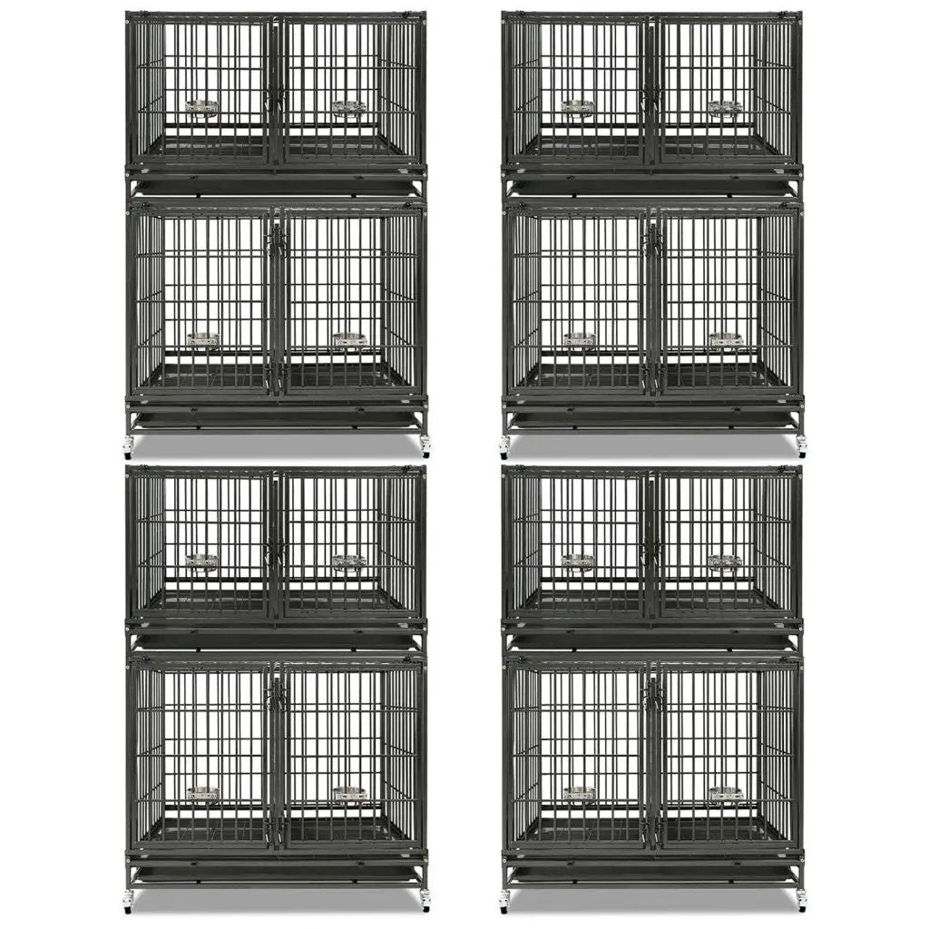 42" Collapsible Dog Crate 43ST - Tampa Home & Garden Store
