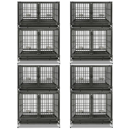 42" Collapsible Dog Crate 43ST - Tampa Home & Garden Store