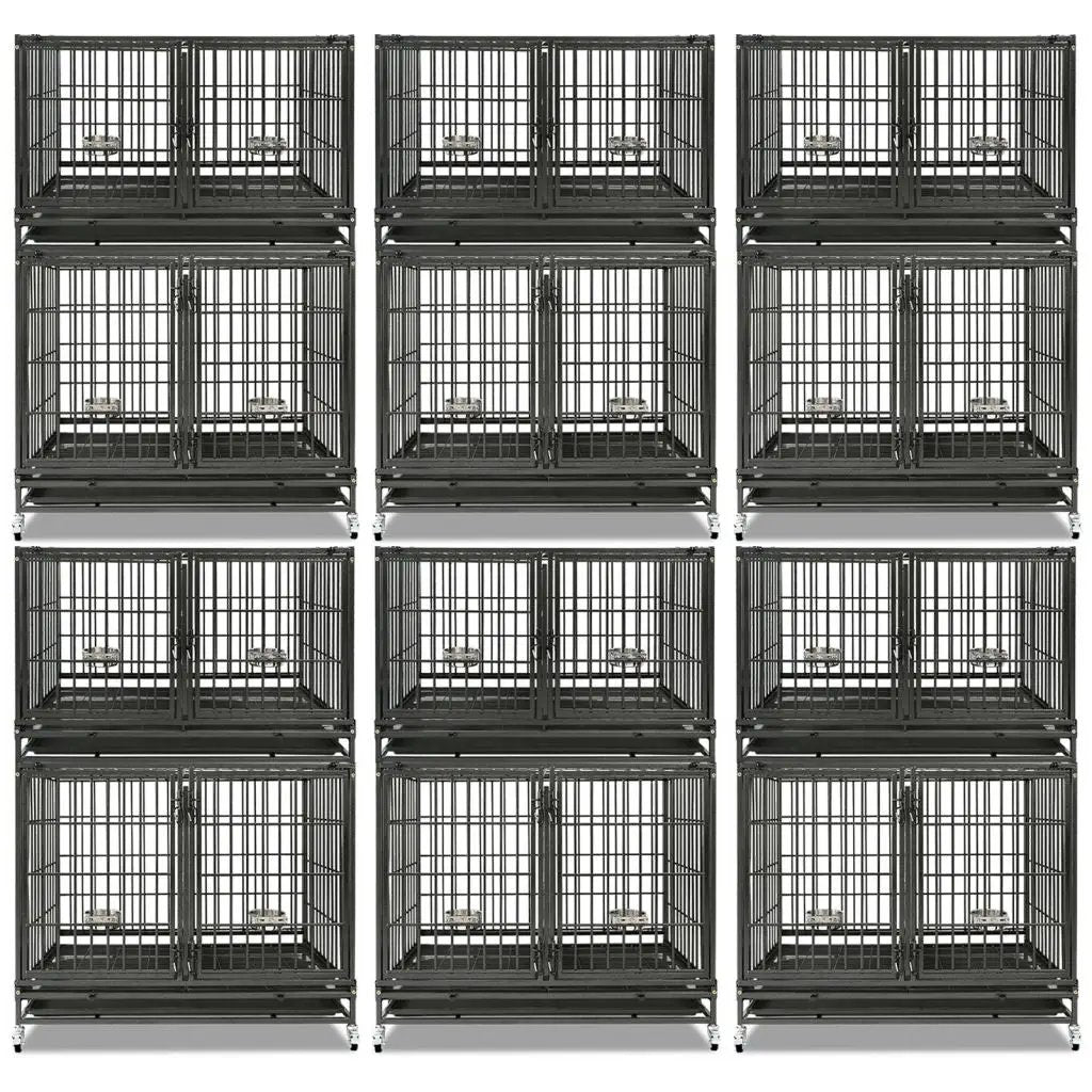 42" Collapsible Dog Crate 43ST - Tampa Home & Garden Store