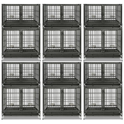 42" Collapsible Dog Crate 43ST - Tampa Home & Garden Store