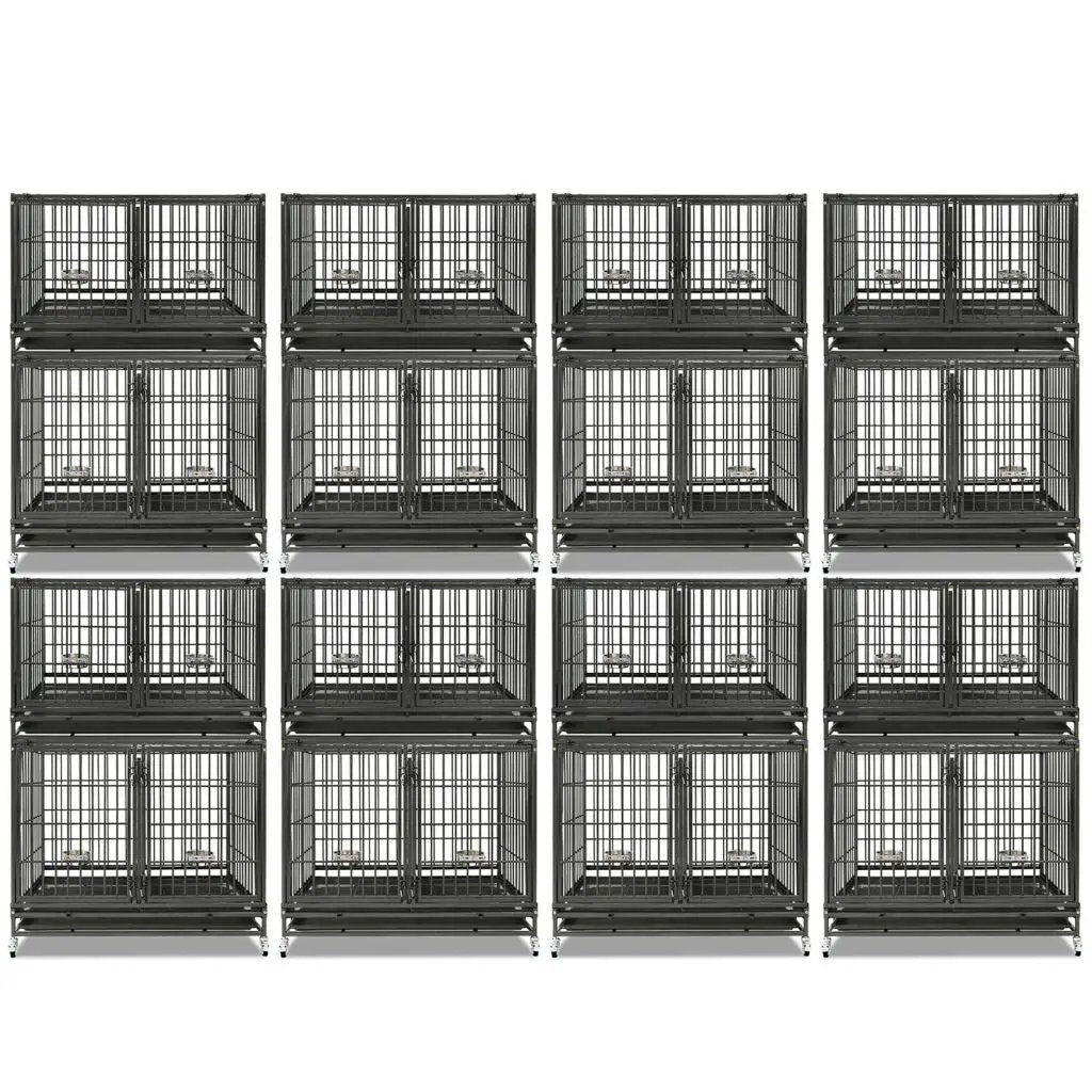 42" Collapsible Dog Crate 43ST - Tampa Home & Garden Store