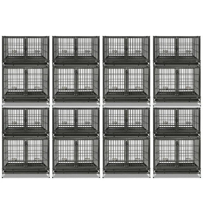 42" Collapsible Dog Crate 43ST - Tampa Home & Garden Store