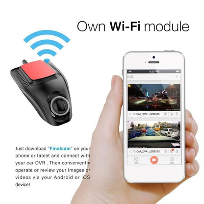 Small Eye dash cam car DVR with Wifi module, full HD video, smartphone app view on Tampa Home & Garden Store