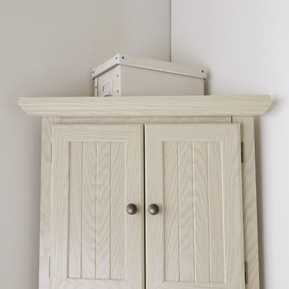 4 Tier Corner Pantry Storage Cabinet With 8 Doors