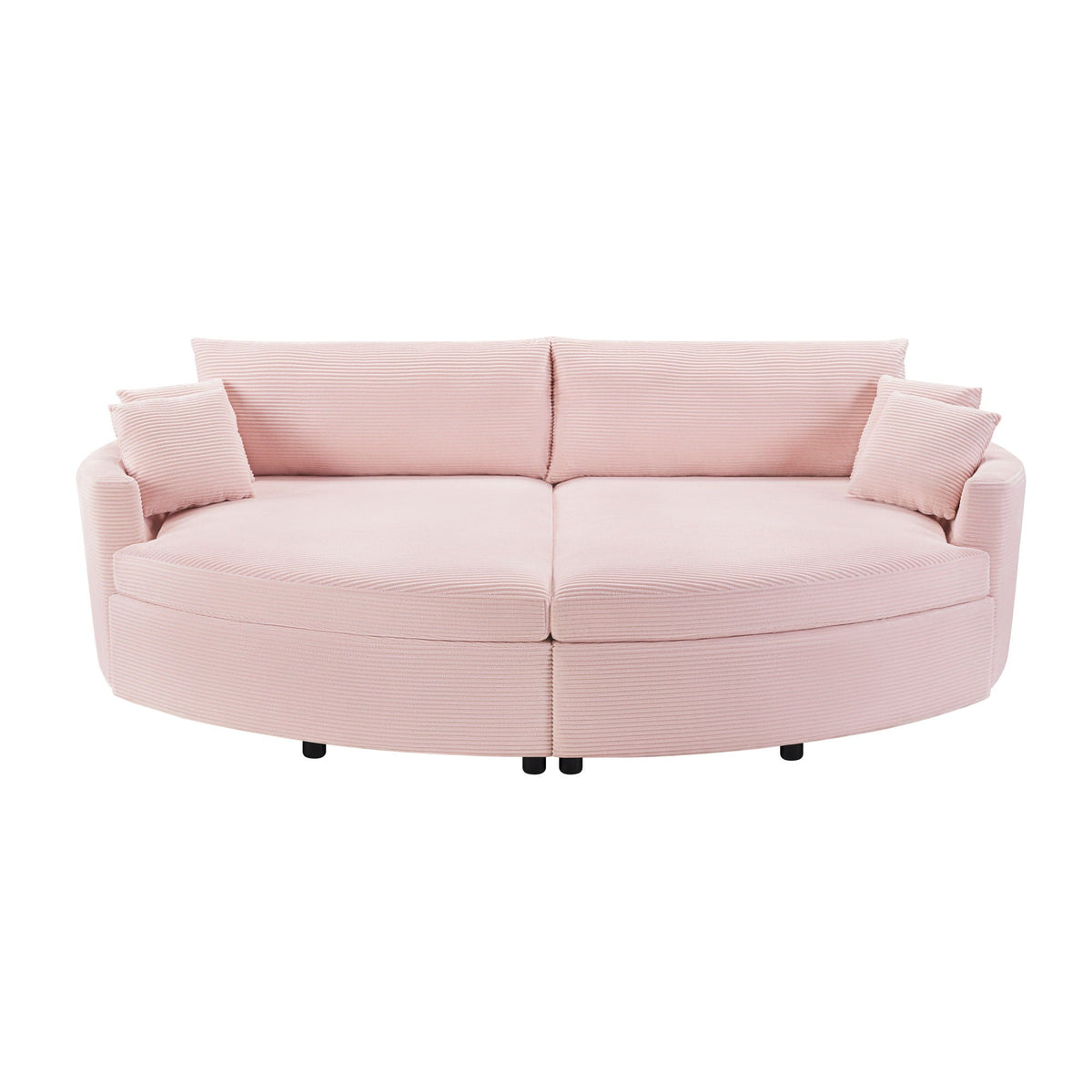 Oversized Double Chaise Sofa With USB Ports