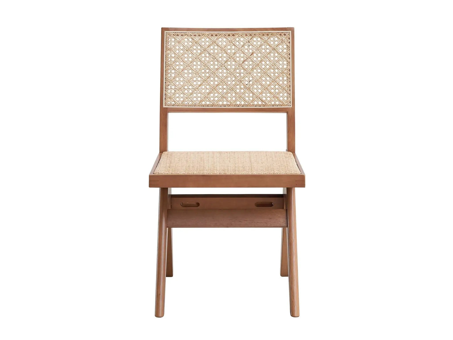 Velentina Rattan Side Chair set of 2, natural finish, cane seat, Unique Piece Furniture on Tampa Home & Garden Store