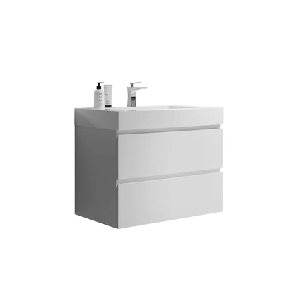 Alice Wall Mounted Floating Vanity With Sink