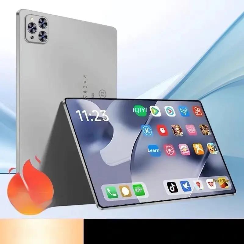 Samsung Galaxy Tab S10+ Moonstone Gray tablet on a stand with app icons FLIPSTYLEZLLC on Tampa Home & Garden Store