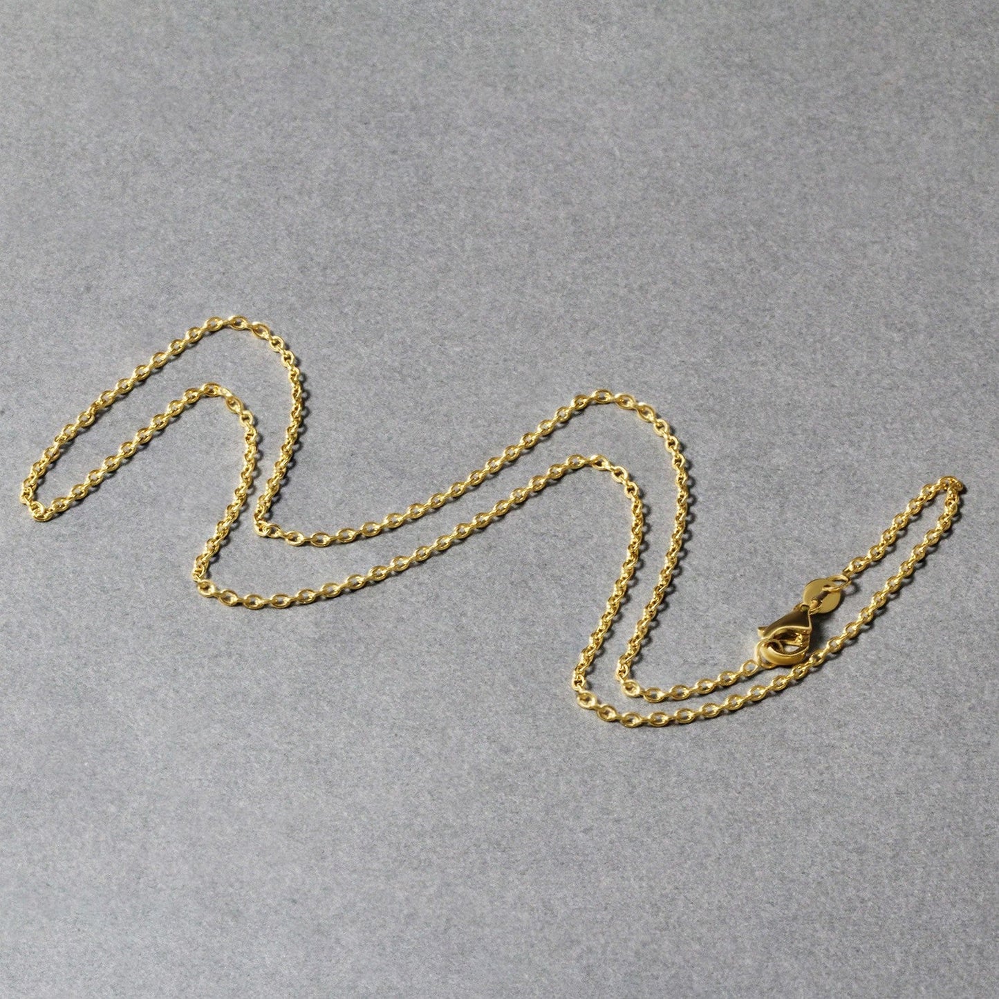 14k yellow gold round cable link chain necklace 1.5mm Bids.com on Tampa Home & Garden Store