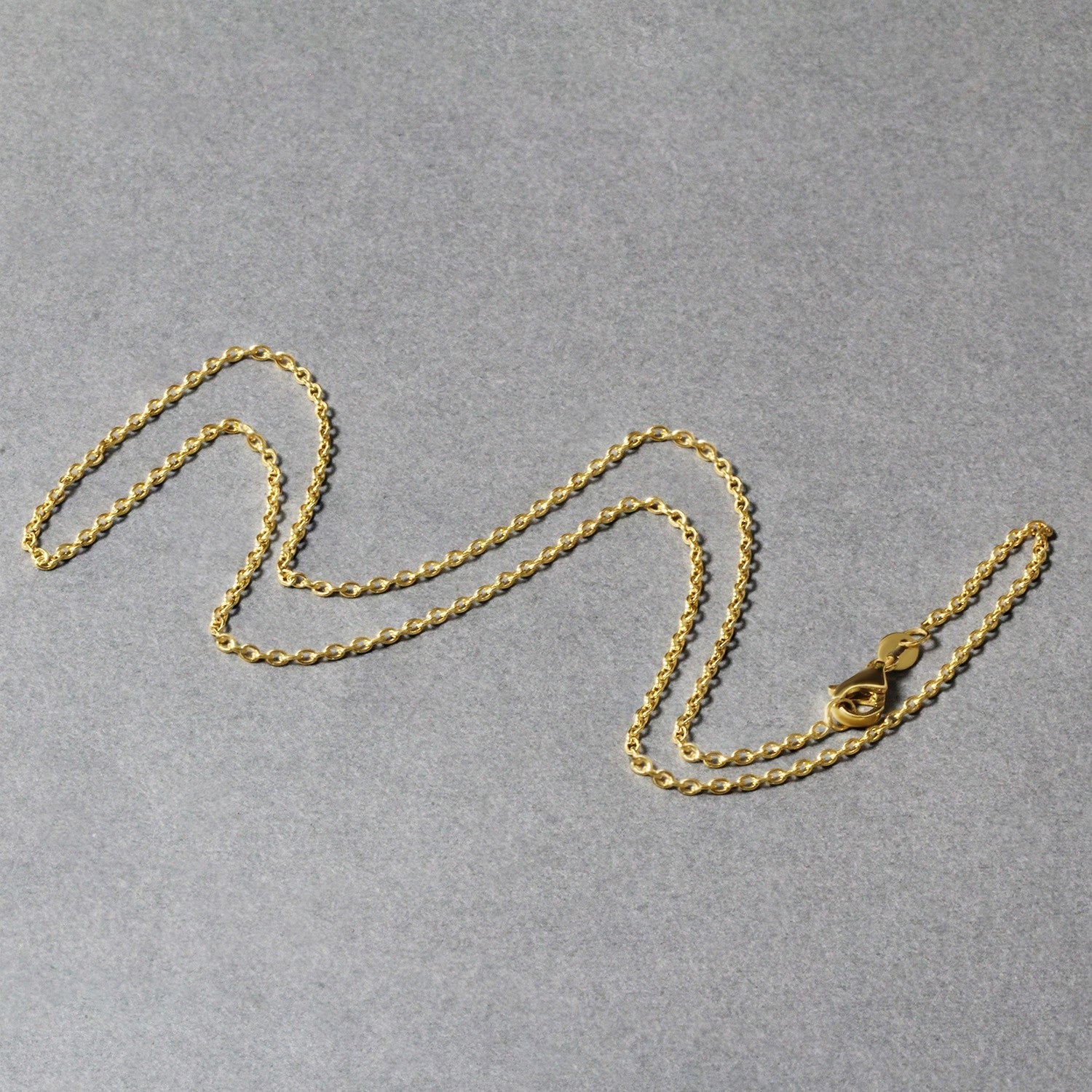 14k yellow gold round cable link chain necklace 1.5mm Bids.com on Tampa Home & Garden Store