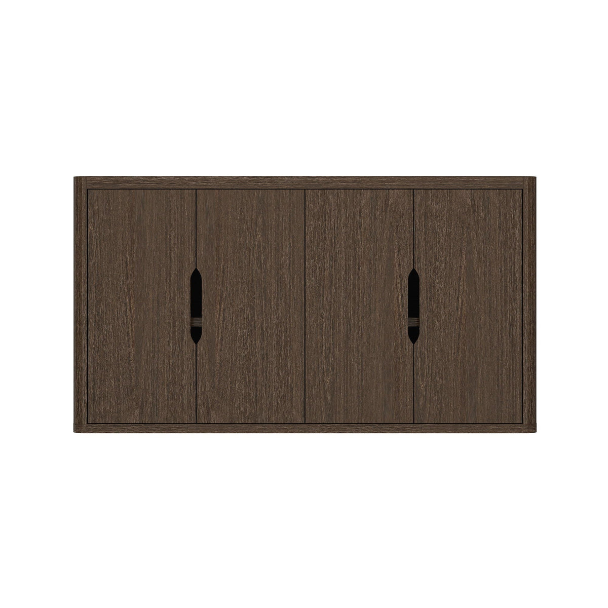 Rivington sideboard in dark wood with four doors and vertical slot handles, soft-close doors on Tampa Home & Garden Store