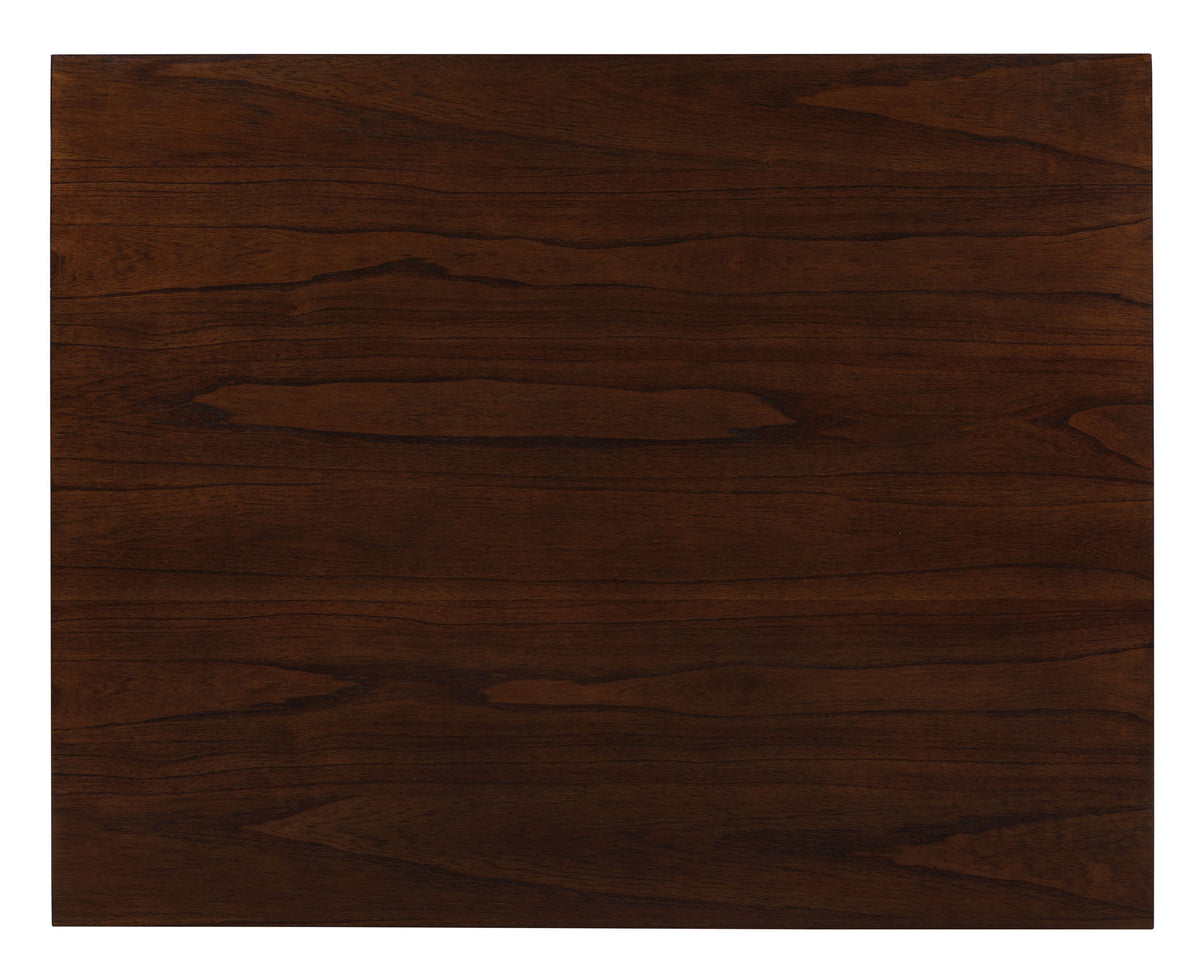3 Piece Counter Height Dining Set with Storage Shelves wood tabletop in dark walnut finish on Tampa Home & Garden Store