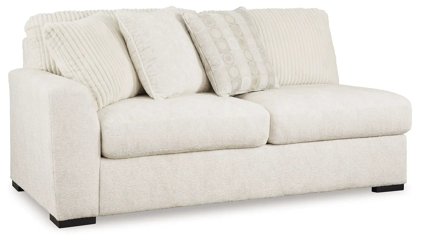 Chessington Sectional Sofa, off-white boucle fabric, Unique Piece Furniture on Tampa Home & Garden Store