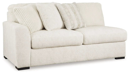 Chessington Sectional Sofa, off-white boucle fabric, Unique Piece Furniture on Tampa Home & Garden Store
