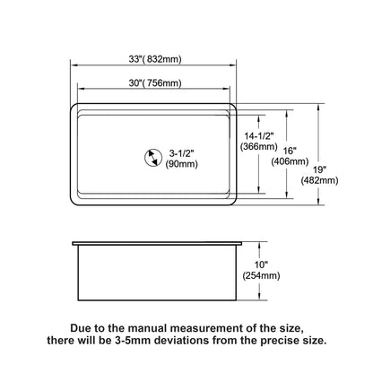 Undermount Workstation and Ceramic Kitchen Sink