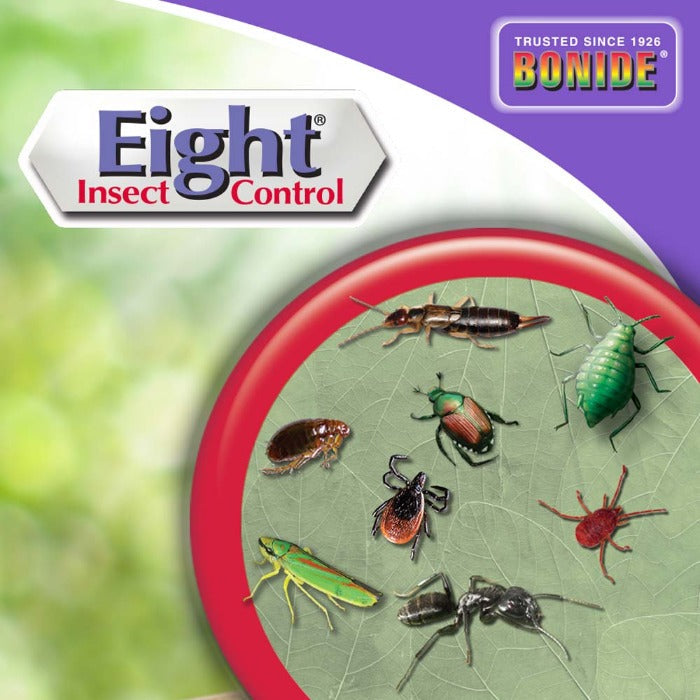 Eight Yard & Garden Ready To Spray insect control packaging Bonide badge visible on Tampa Home & Garden Store
