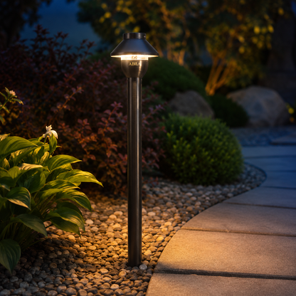 PLB01 12V G4 Snub Lampe de voie extérieure à LED en laiton moulé robuste à basse tension