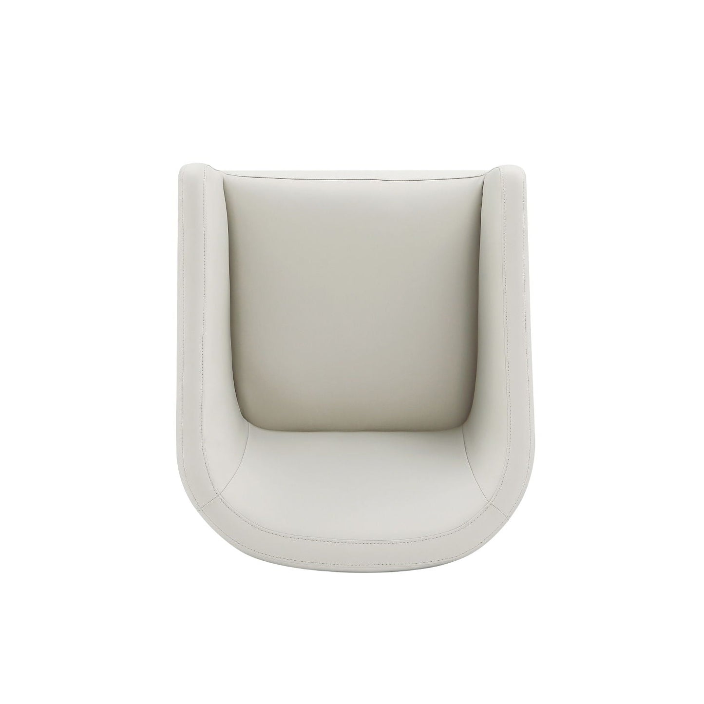 Anna and Modern Round Vegan Dining Armchair