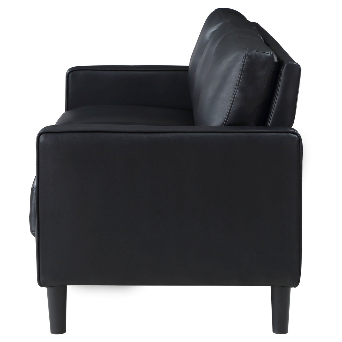 Farallone Contemporary Track Arm Plush Sofa