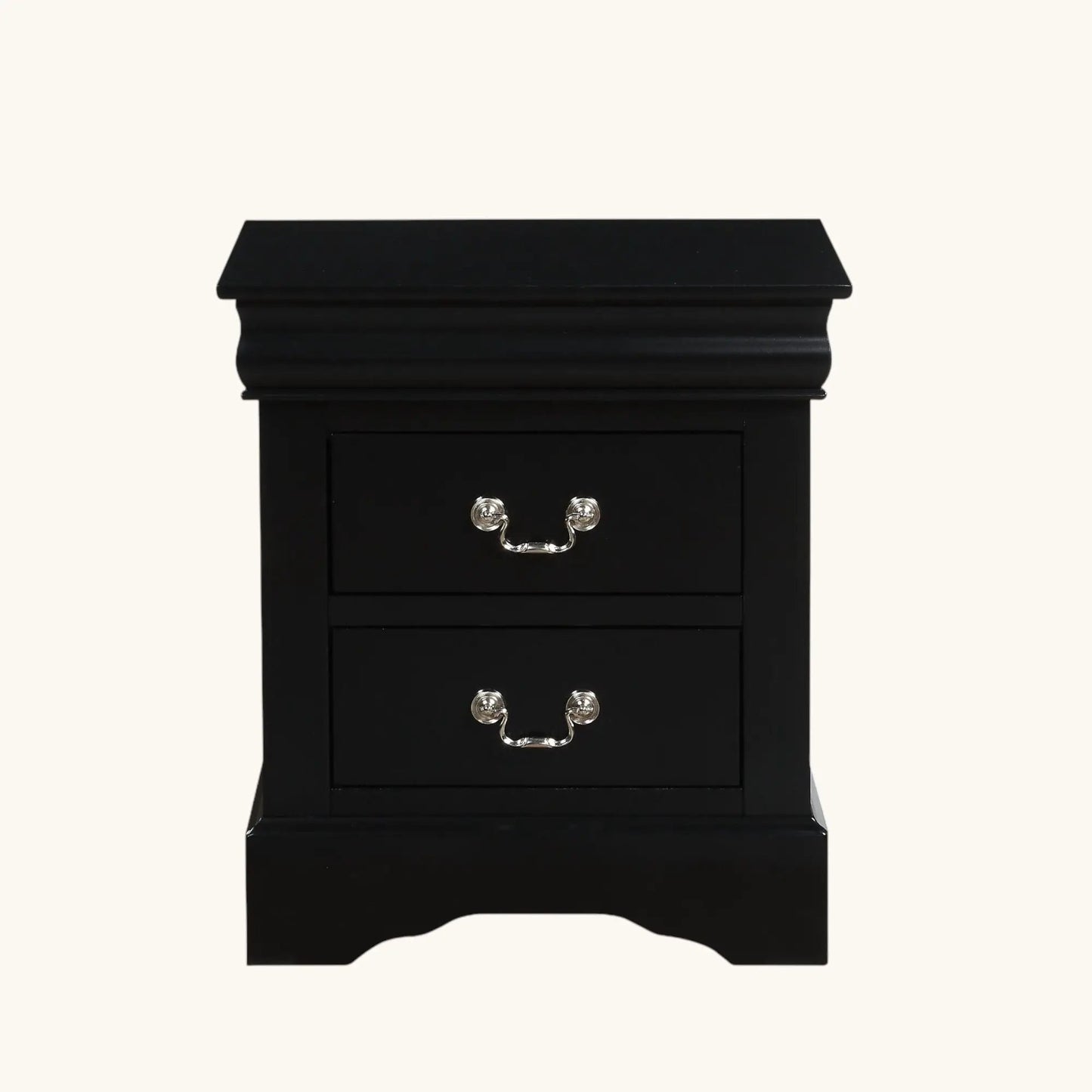 Louis Philippe III Sleek Design Nightstand