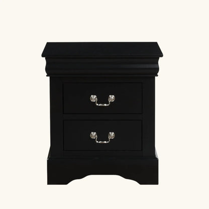 Louis Philippe III Sleek Design Nightstand
