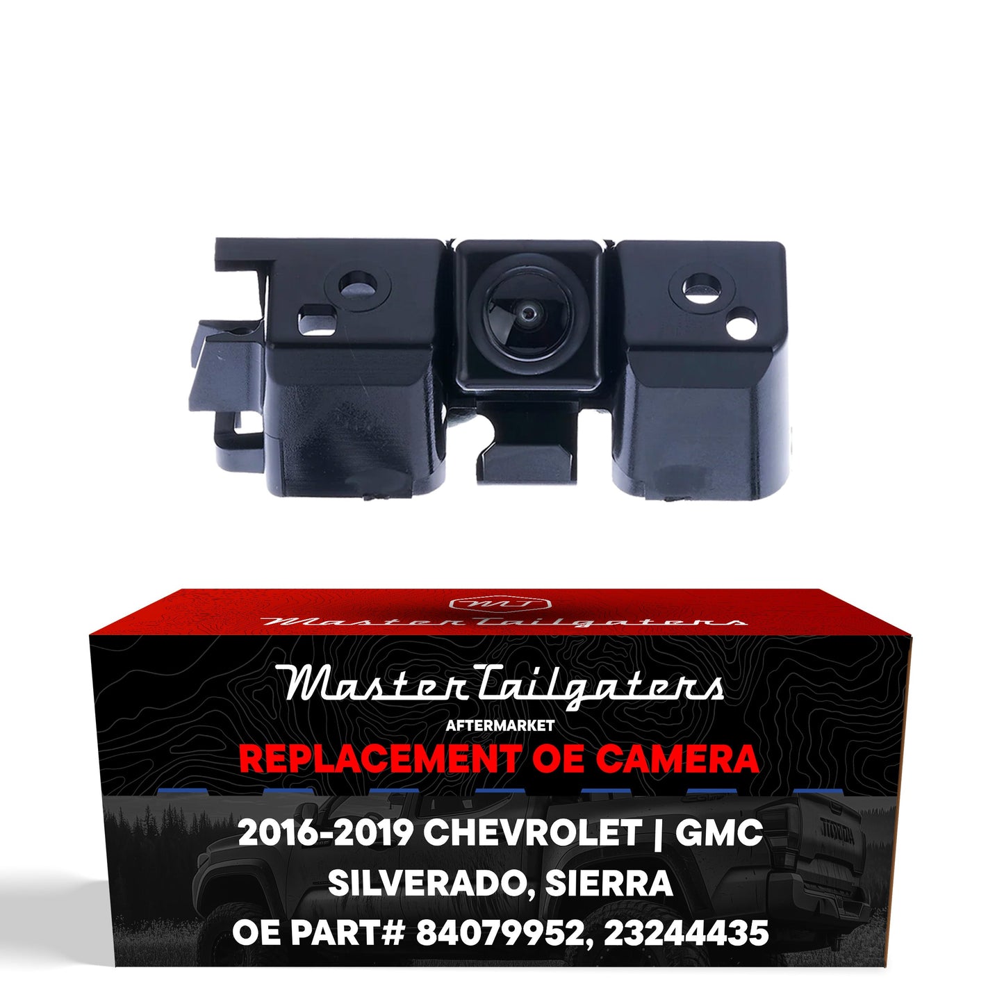 Master Tailgaters backup camera module for Chevy Silverado / GMC Sierra OEM replacement on Tampa Home & Garden Store