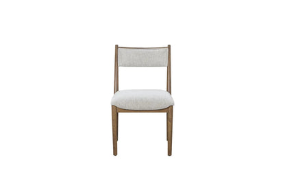 Latte Cresent Chair Set of 2 Light Brown