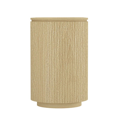 HouseOfZazla oak sideboard 60in wide with adjustable shelves and handle-free doors on Tampa Home & Garden Store