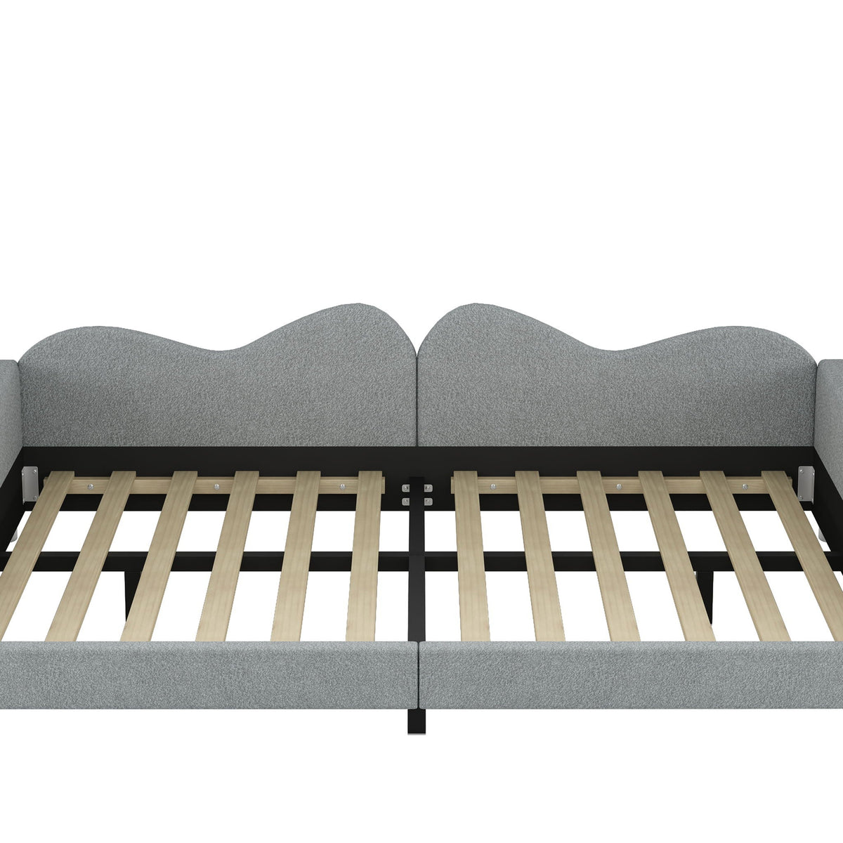 Modern Sherpa Daybed and Cloud Shaped Backrest