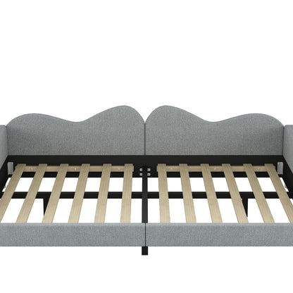Modern Sherpa Daybed and Cloud Shaped Backrest