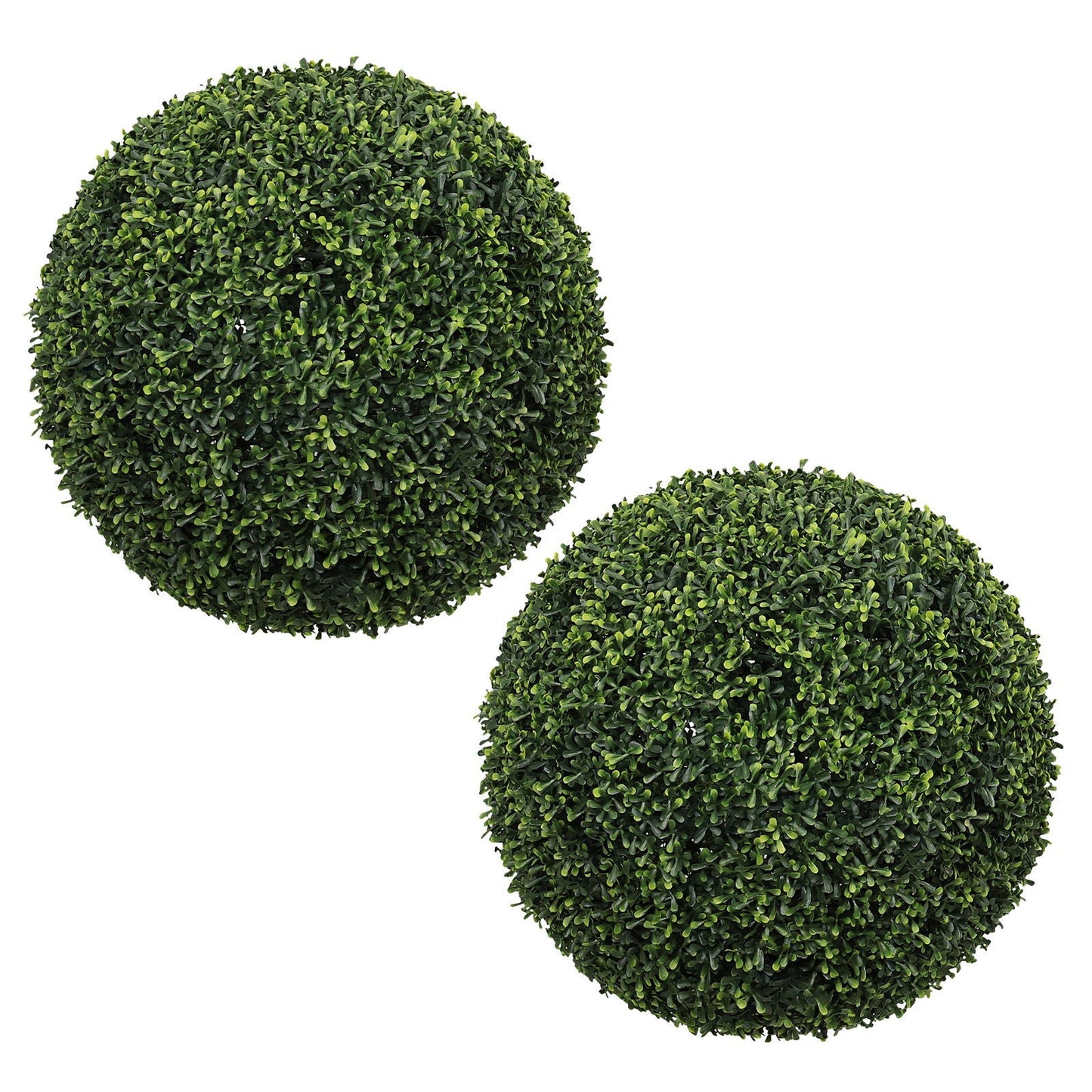 Artificial Green Topiary Balls and Garden Decor