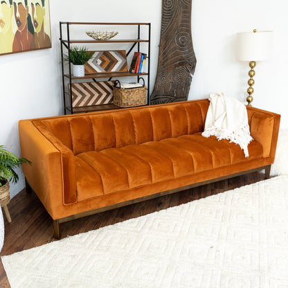 Melissa Luxurious Mid Century Modern Sofa