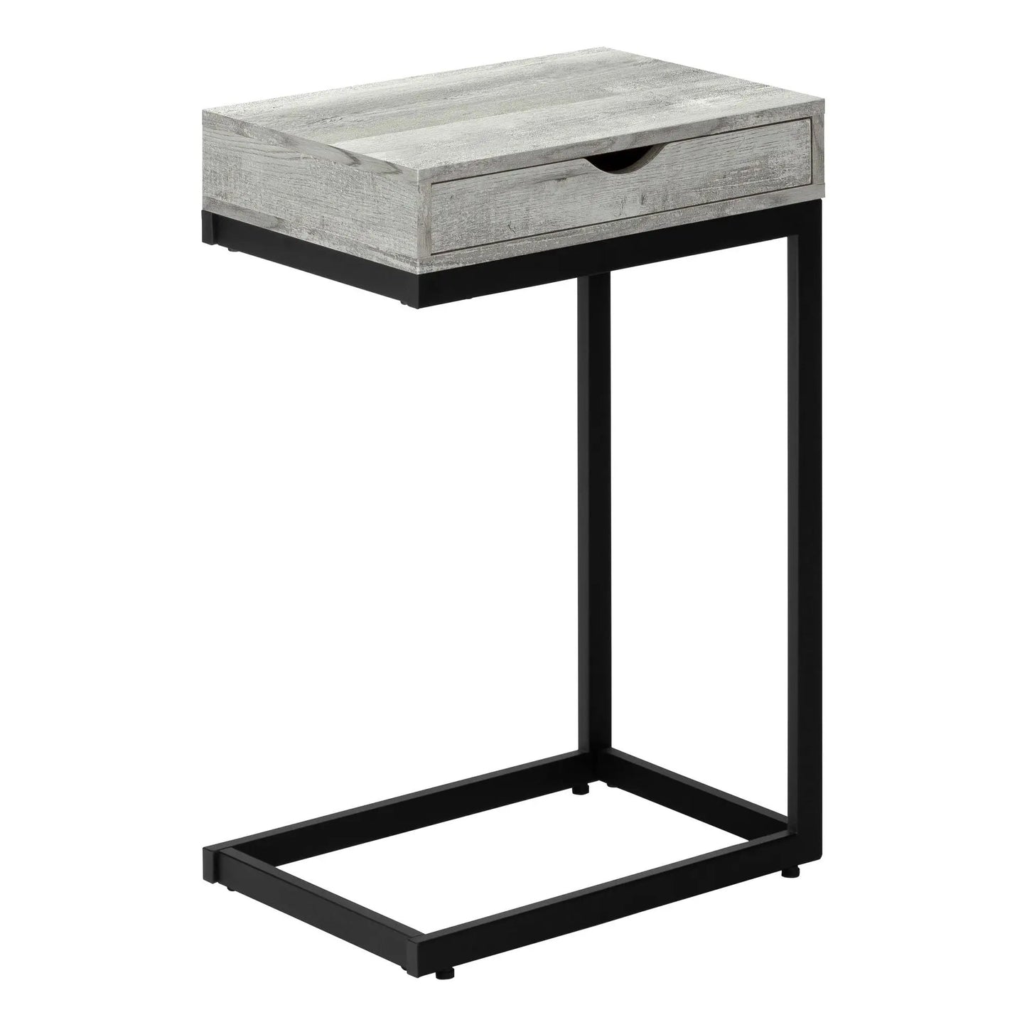 Accent Table C Shaped Contemporary Elegant Design