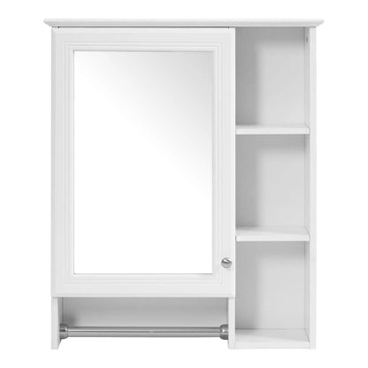 Modern 3 in 1 Mirror Cabinet and Towel Bar