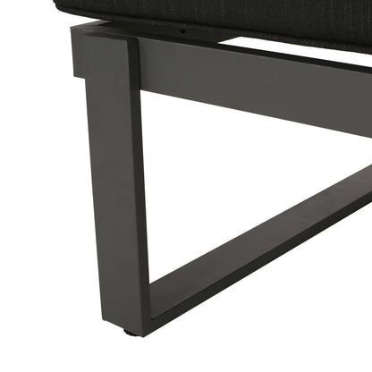Sterling Aluminum Outdoor Right Arm Sofa Seater