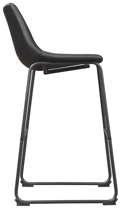 Centiar Upholstered Barstool Set of Two Dining