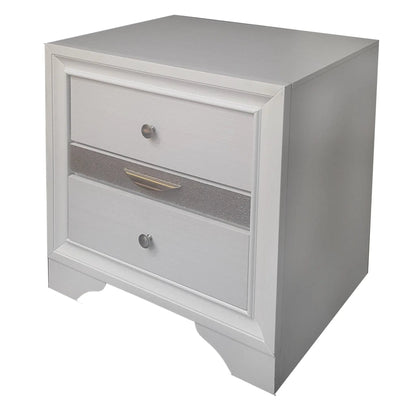 Naima Chic Nightstand With Jewelry Drawer