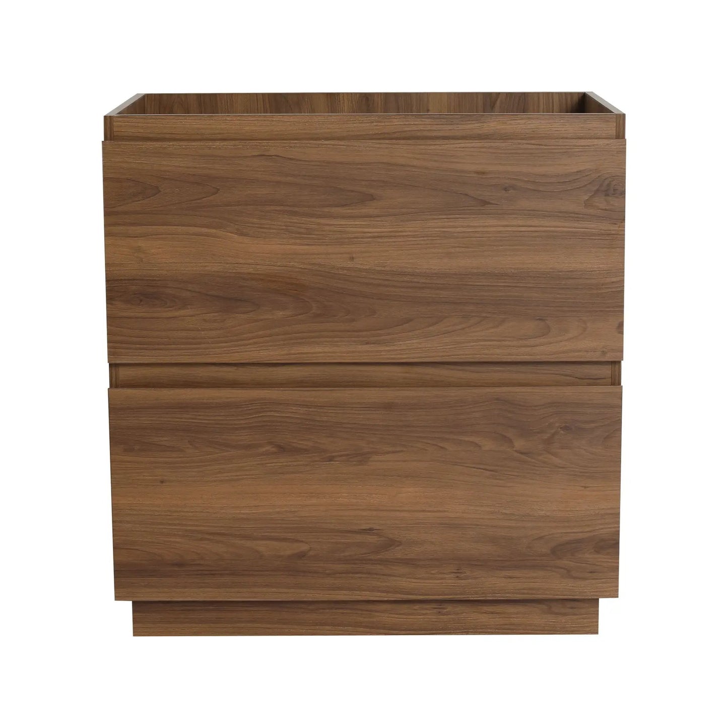 Modern Freestanding Vanity with Double Drawer