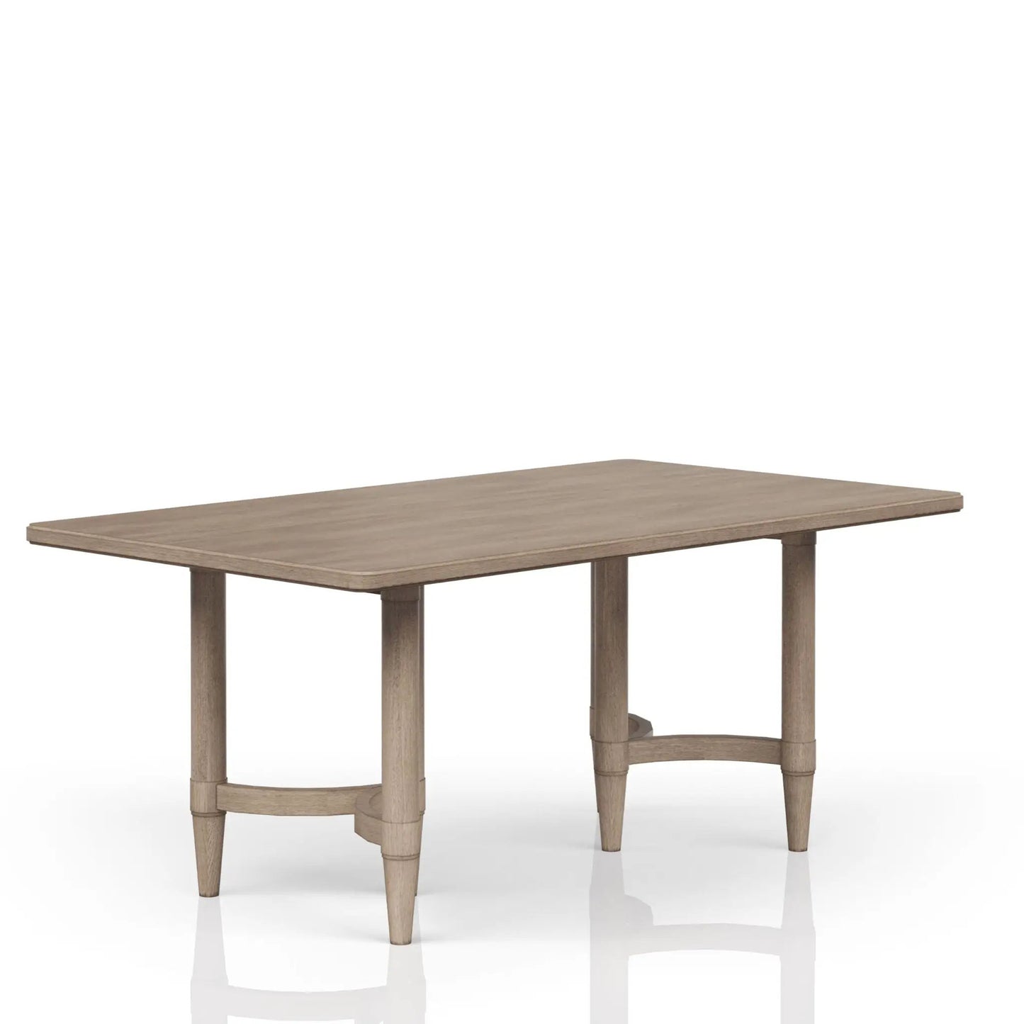 Counter Height Dining Table Sand-colored wood finish by Unique Piece Furniture on Tampa Home & Garden Store