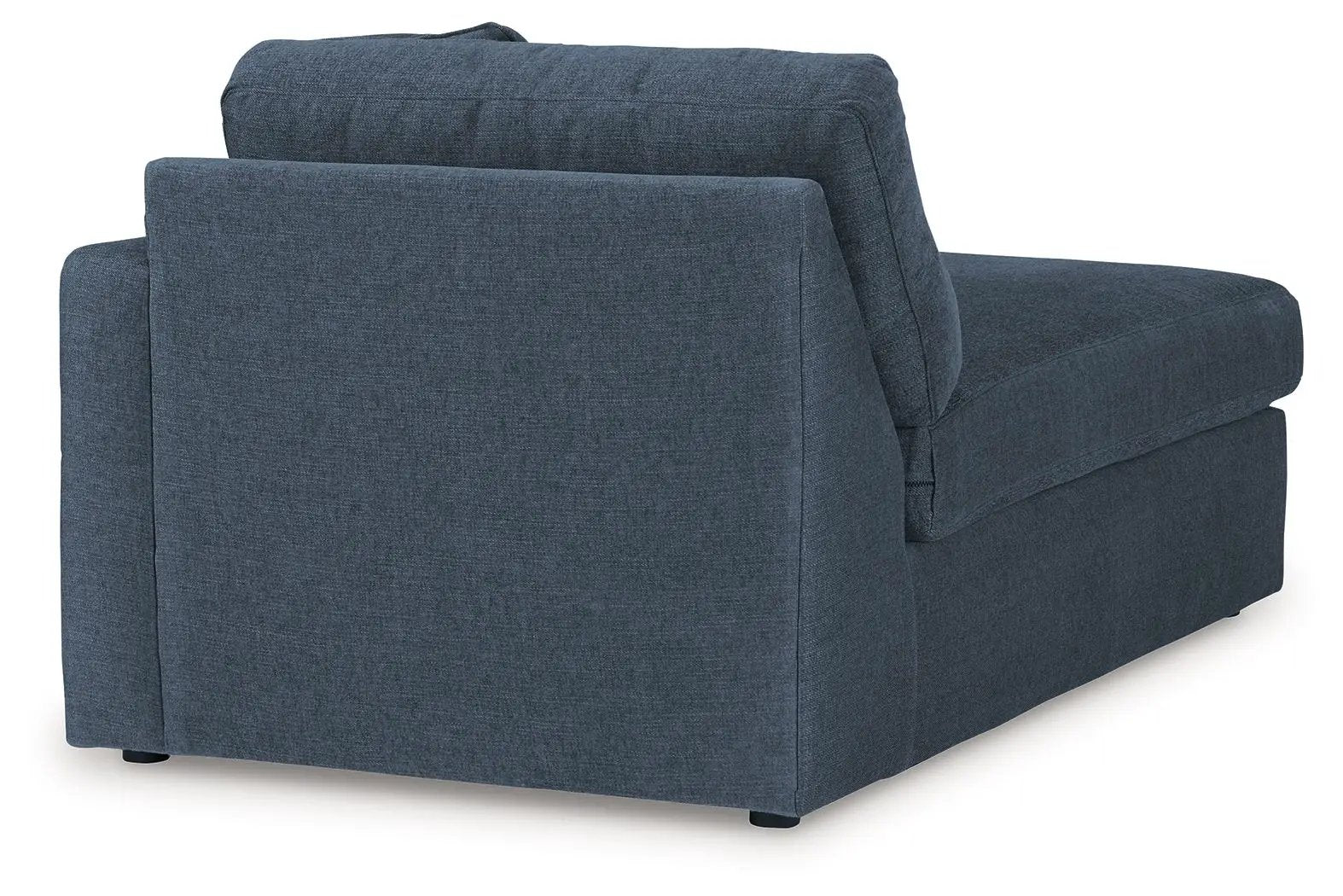 Modmax Sectional Ink blue fabric stationary sofa by Unique Piece Furniture on Tampa Home & Garden Store