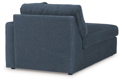 Modmax Sectional Ink blue fabric stationary sofa by Unique Piece Furniture on Tampa Home & Garden Store