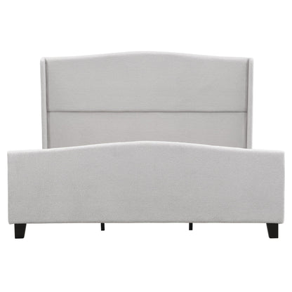 Sturdy Platform Bed Frame and a Padded Headboard